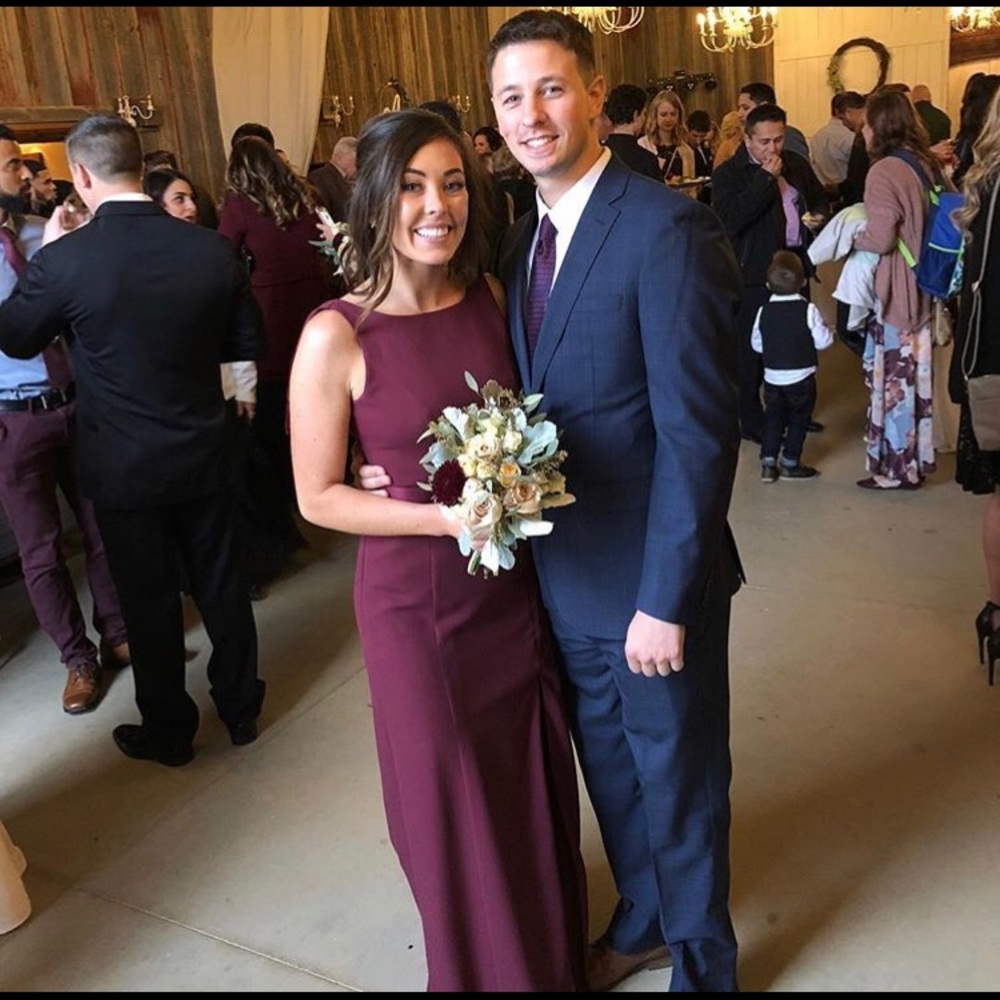 Vera Wang bridesmaid dress